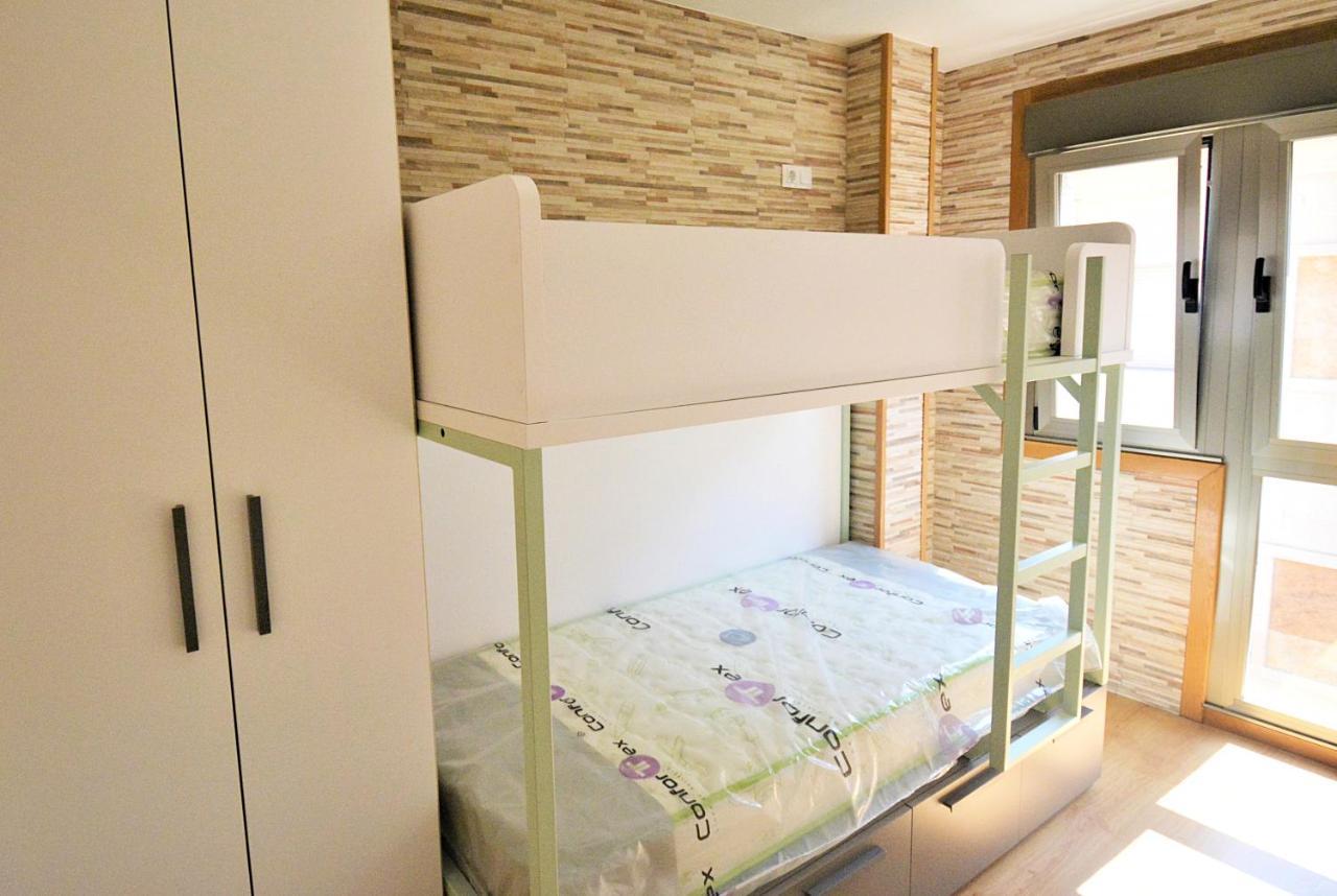 פורטונובו Apartamento Frente A La Playa De Baltar En Sanxenxo מראה חיצוני תמונה