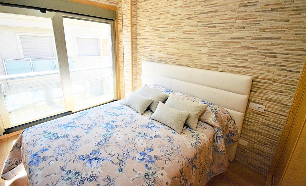 פורטונובו Apartamento Frente A La Playa De Baltar En Sanxenxo מראה חיצוני תמונה